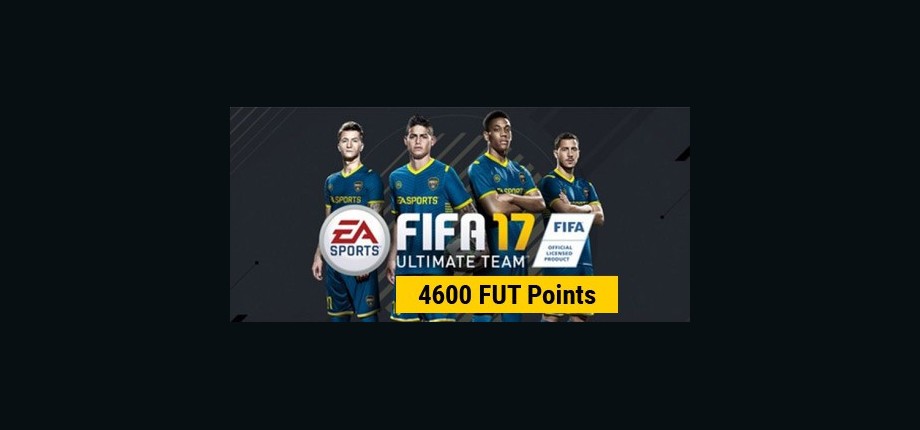 FIFA 17: 4600 Points Pack - Prepaid Card
