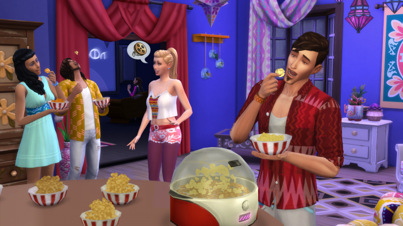 The Sims™ 4: Movie Hangout Stuff