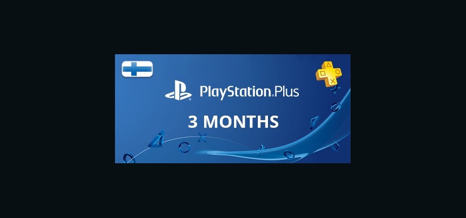 Playstation Network Plus: 3 Months Subscription - Finland
