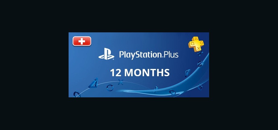 Playstation Network Plus: 12 Months Subscription - Switzerland