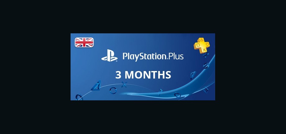 Playstation Network Plus: 3 Months Subscription - United Kingdom