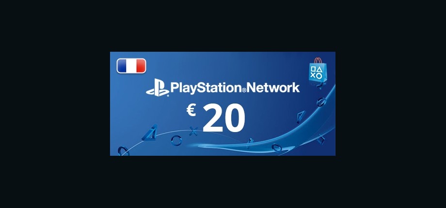 Playstation Network: 20 EUR Prepaid Card - France