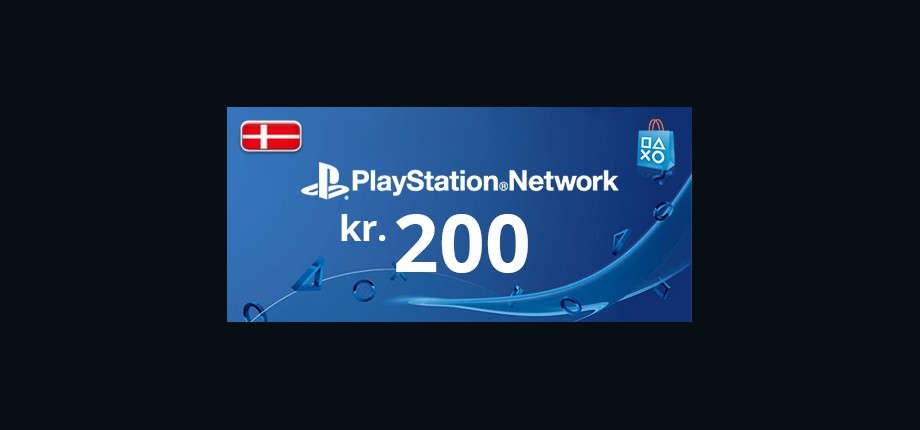 Playstation Network: 200 DKK Prepaid Card - Denmark