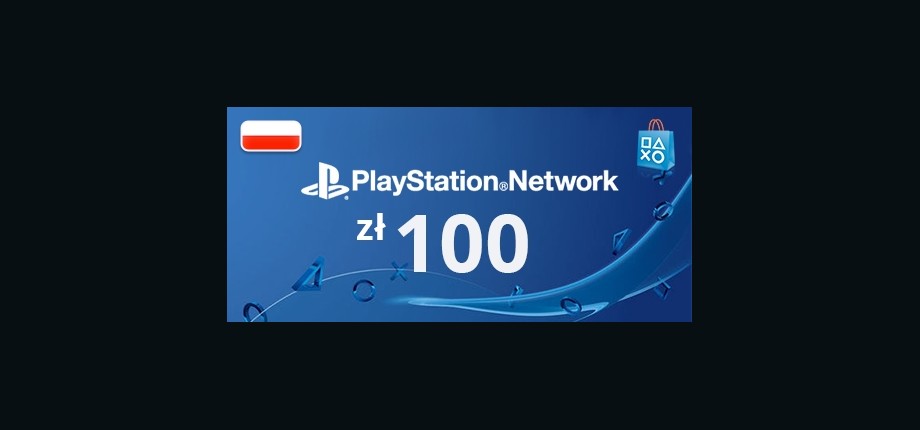 Playstation Network: 100 PLN Prepaid Card - Poland
