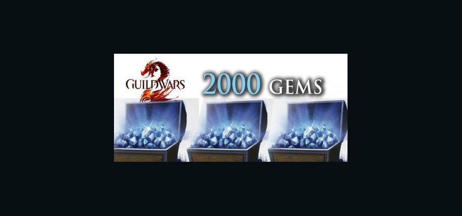 Guild Wars 2: 2000 Gems Prepaid Card
